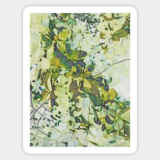 Green Foliage Sticker